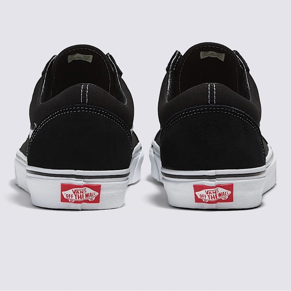 Vans | Old Skool Black White Sneakers (9.5M/11W) - Picture 3 of 9